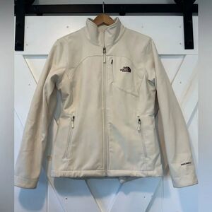 The North Face Off-White Soft Shell Windwall Jacket